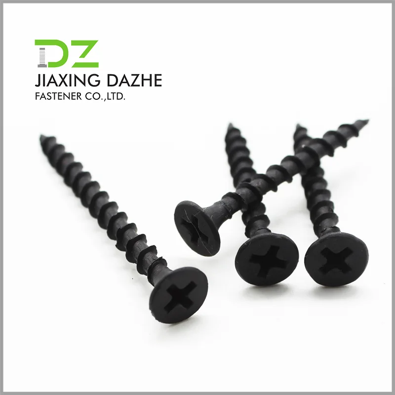 Skru Dinding Kering Hitam