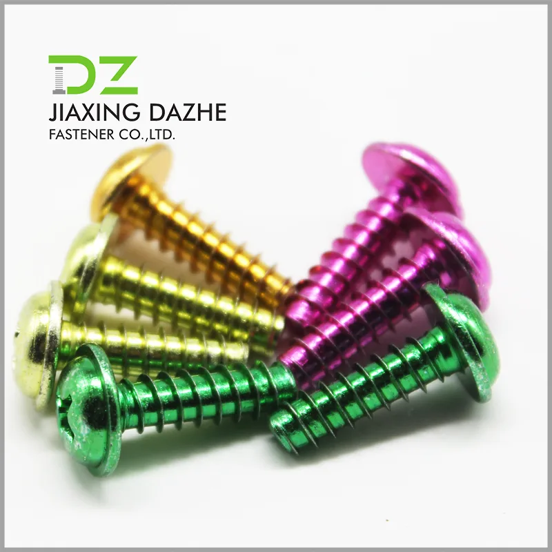 Pan Head With Washer Machine Screw